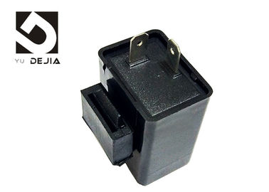 Retransmisión universal negra 2 el interruptor intermitente de la motocicleta material plástico del Pin/3 ABS del Pin con el zumbador