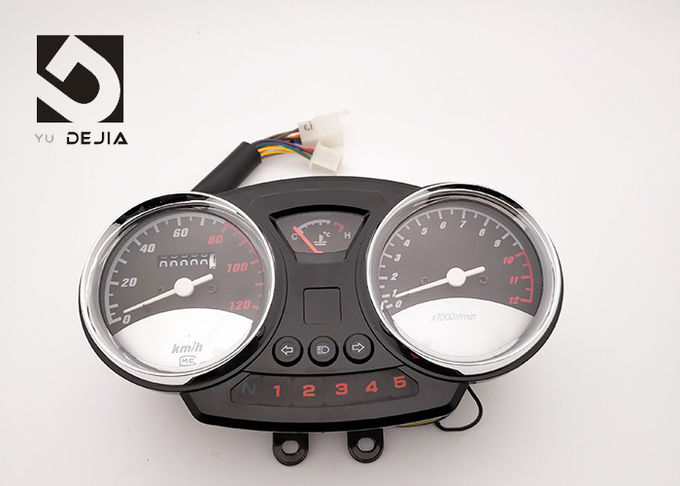 Indicador de temperatura del agua total universal del indicador del velocímetro y del tacómetro de la motocicleta